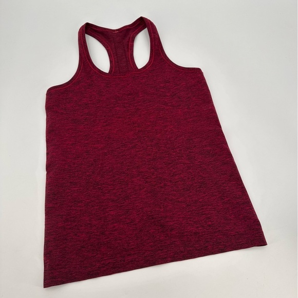 Lululemon Red Swiftly Tank Top Size 8 - Picture 3 of 3